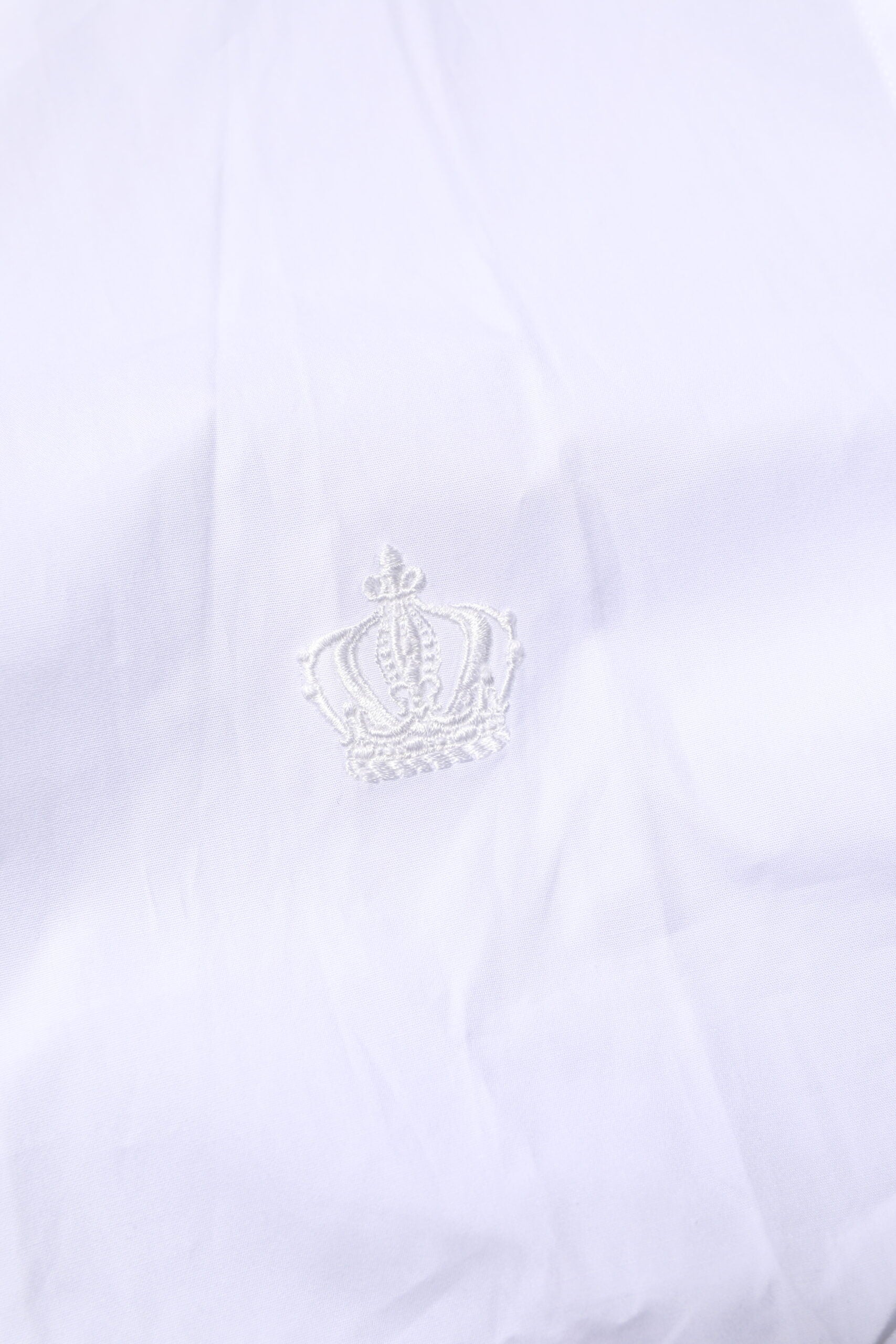White Cotton Long Sleeves GOLD Formal Shirt