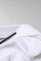White GOLD Cotton Long Sleeves Formal Shirt
