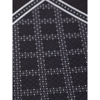 Black Silk Pocket Square