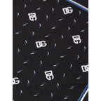 Black Silk Pocket Square
