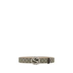 Beige GG Supreme Belt