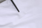 White Cotton GOLD Long Sleeves Dress Shirt