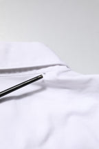 White Cotton STAFF Long Sleeves Formal Shirt