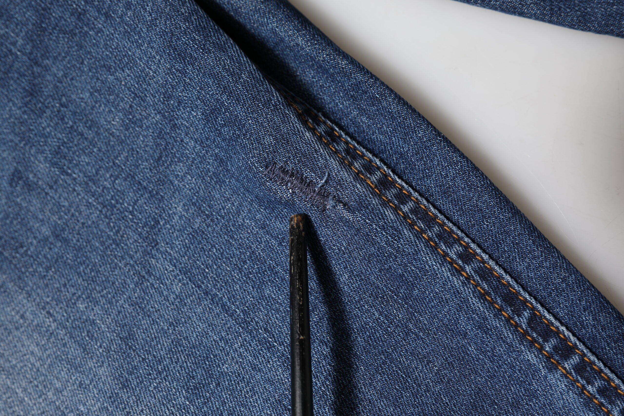 Blue Low Waist Cotton Skinny Denim Jeans