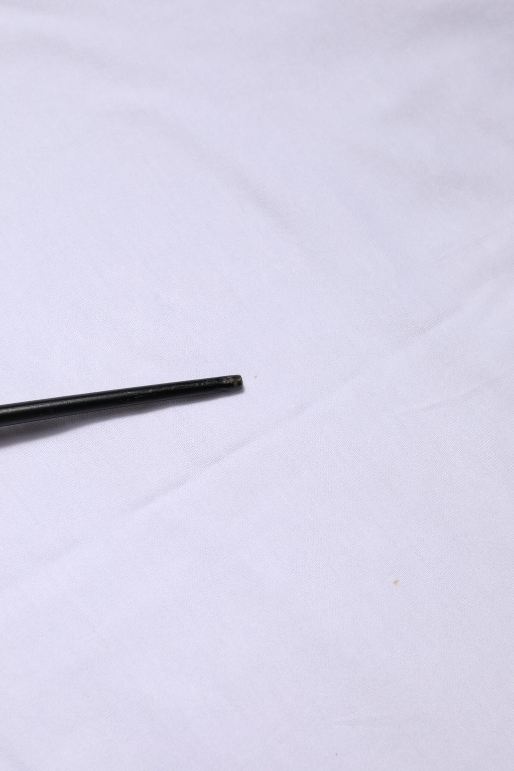 White Cotton Short Sleeve Round Neck T-shirt