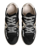 Multicolor Suede Low Top Men Sneaker Shoes