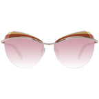 Gold Metal & Plastic Sunglasses