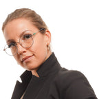 Blue Metal Glasses (Frames)
