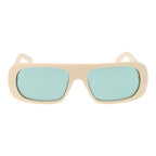 Beige Acetate Sunglasses