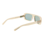 Beige Acetate Sunglasses