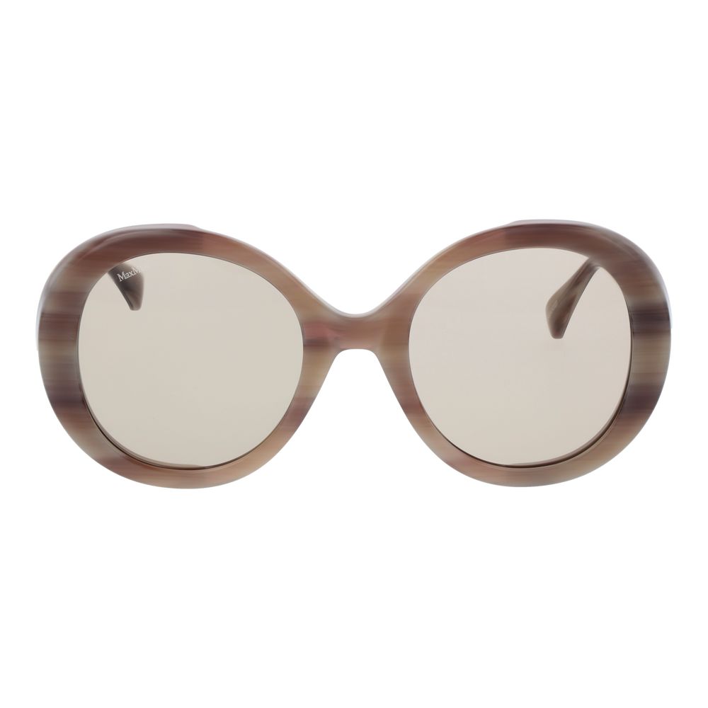 Beige Acetate Sunglasses