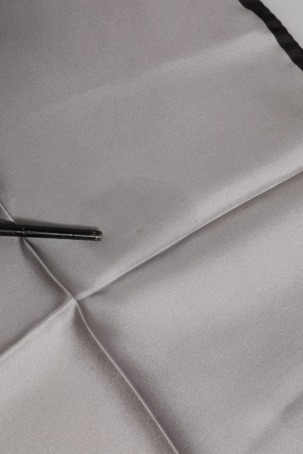 Gray DG Crown Silk Square Men Foulard Scarf