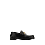 Black Calf Leather Bos Taurus Slip-On Loafers