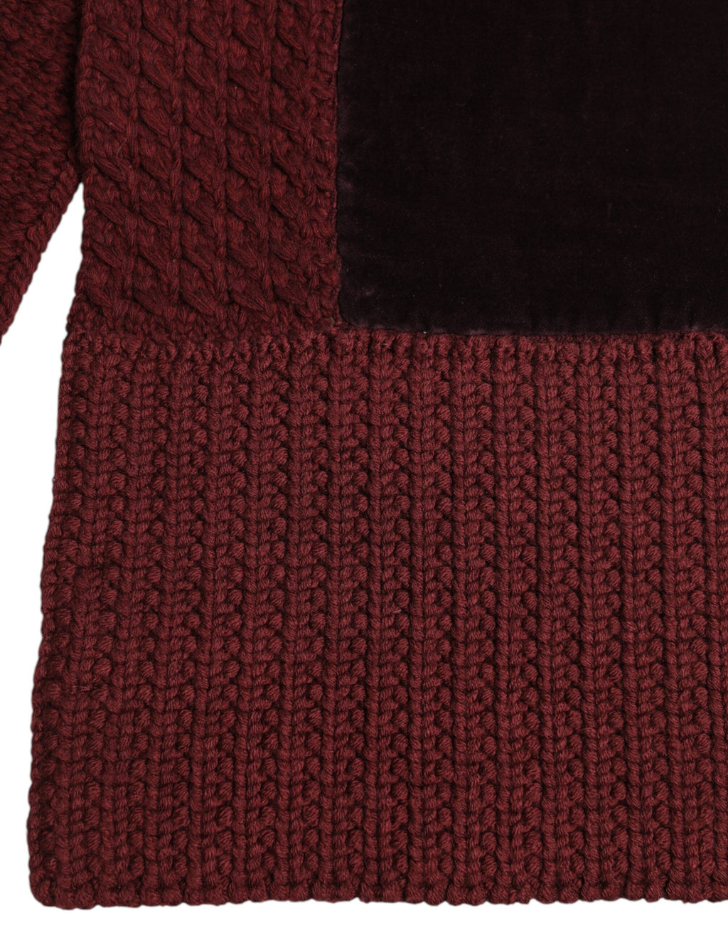 Maroon Black Neck Warmer Wrap Shawl Scarf