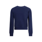 Blue Cotton Sweatshirt