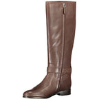 Brown Leather Women Boot