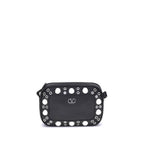 Black Calf Leather Bos Taurus Shoulder Bag