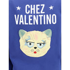 Blue Cotton Sweatshirt