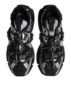Multicolor Panelled Space Sneakers Shoes