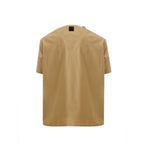 Brown Cotton T-Shirt