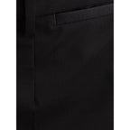 Black Wool Dress Pants