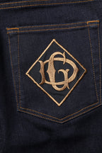 Black Cotton Skinny Men Denim Jeans