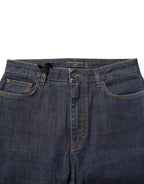 Blue Queen Patch AUDREY Mid Waist Denim Jeans