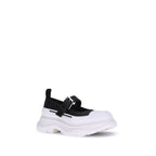 Black Rubber Ballet Flats