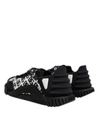Black Logo Lace Up Low Top NS1 Sneakers Shoes