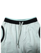 Light Green Cotton Men Jogger Sweatpants Pants