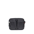 Black Polyester Shoulder Bag