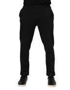 Dark Gray Viscose Dress Men Pants