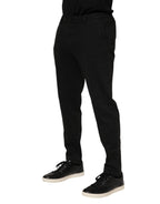 Dark Gray Viscose Dress Men Pants