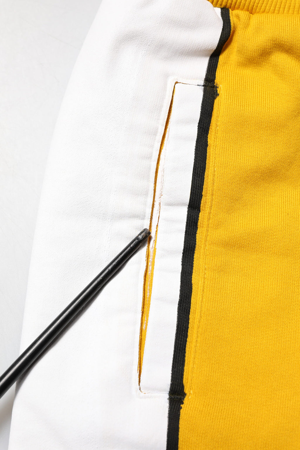 Yellow Cotton Logo Jogger Sweatpants Pants