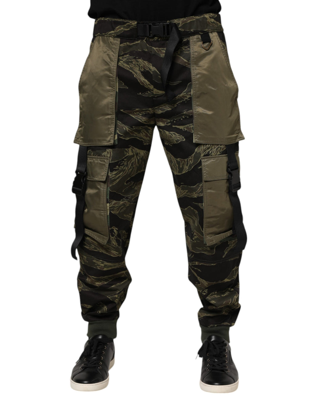 Multicolor Cargo Camouflage Pants