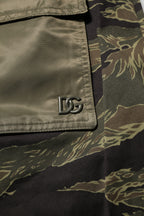 Multicolor Cargo Camouflage Pants