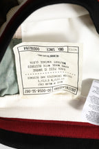 White Patchwork Mens Jogger Pants