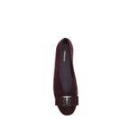 Bordeaux Goatskin Ballet Flats
