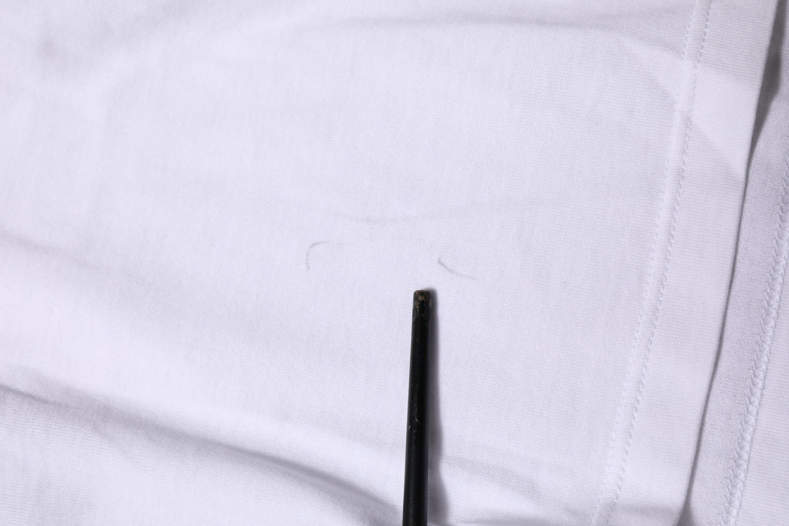 White Cotton Short Sleeves Cropped T-shirt