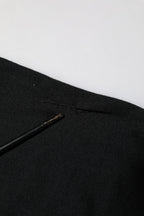 Black Cashmere Crewneck Men Pullover Sweater