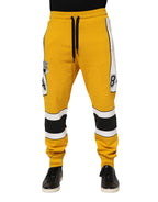 Yellow Cotton Sweatpant Jogger Trouser Pants