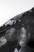 Black Camouflage Pullover Sweatshirt Sweater