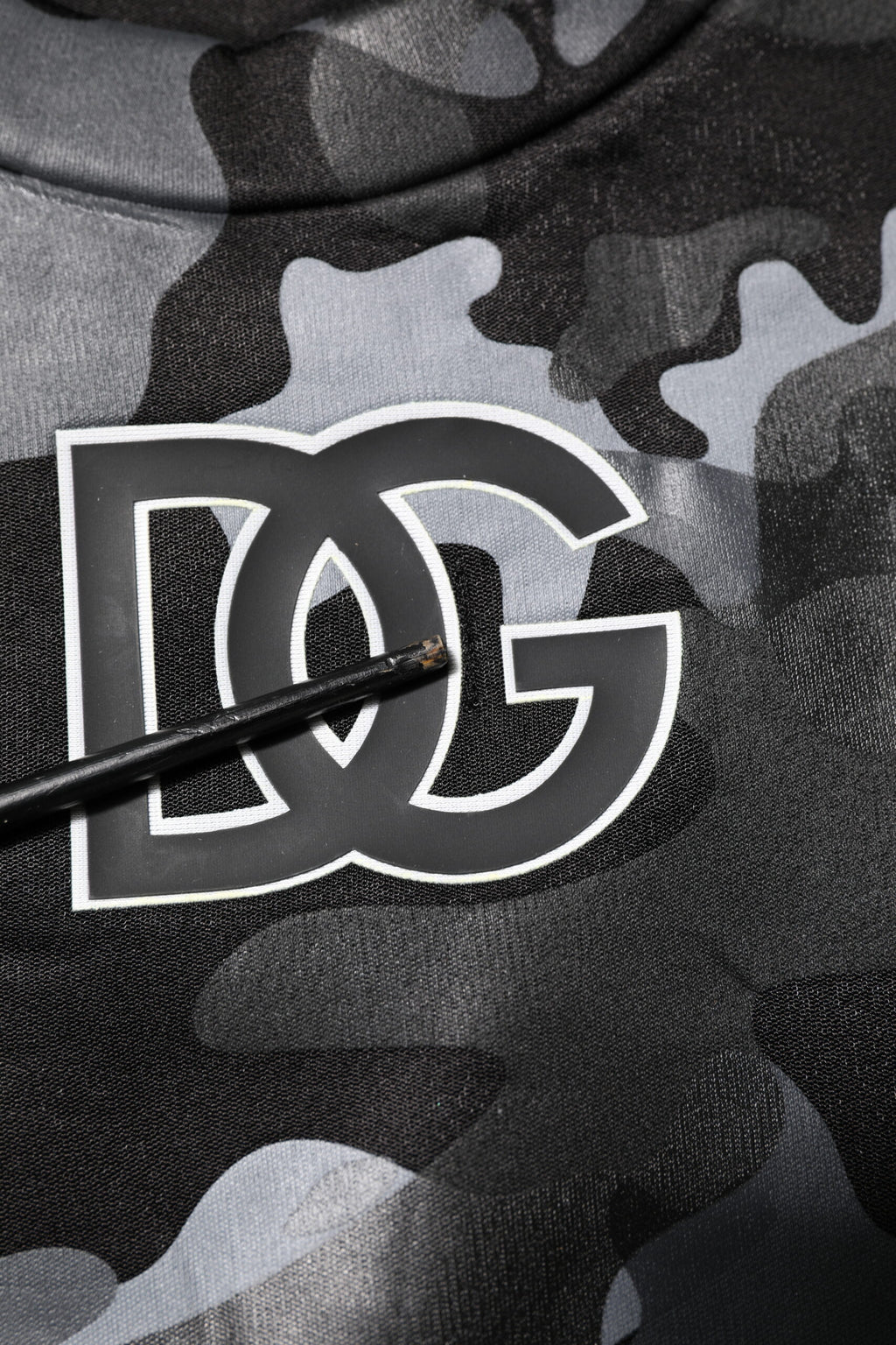 Black Camouflage Pullover Sweatshirt Sweater