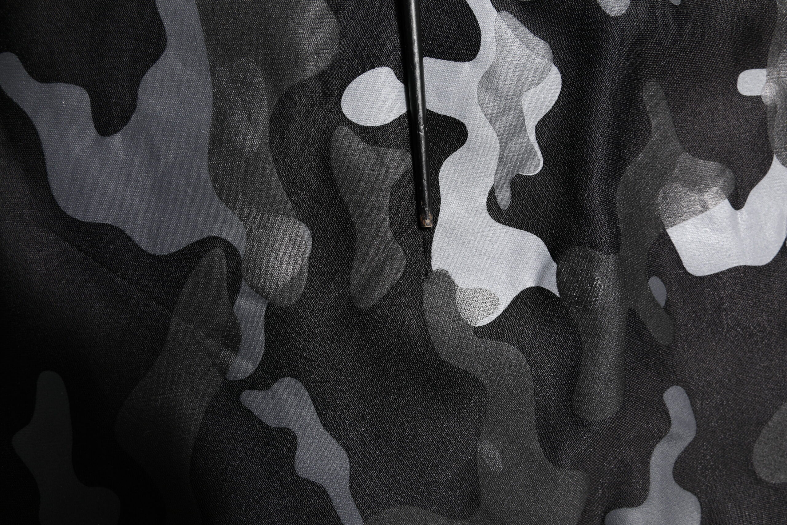 Black Camouflage Pullover Sweatshirt Sweater