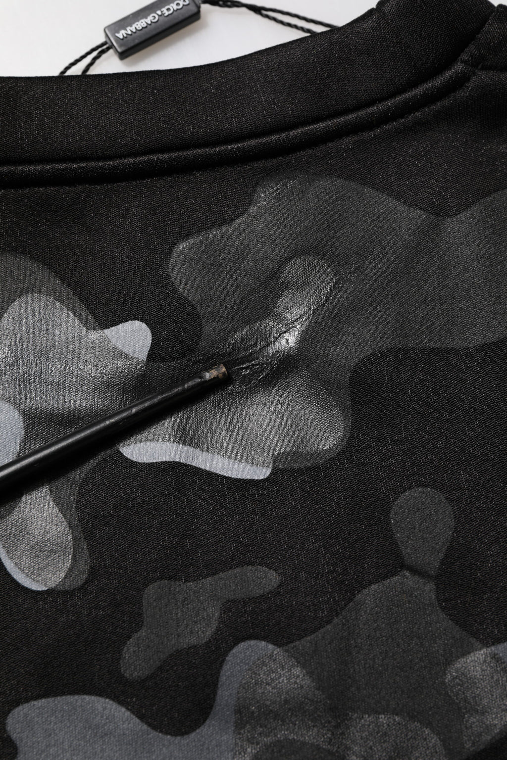 Black Camouflage Pullover Sweatshirt Sweater