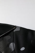 Black Camouflage Pullover Sweatshirt Sweater