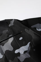 Black Camouflage Pullover Sweatshirt Sweater