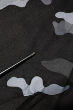 Black Camouflage Pullover Sweatshirt Sweater