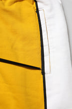 Yellow Cotton Sweatpants Jogger Trouser Pants