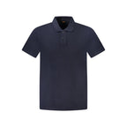 Blu Cotone Uomo Polo